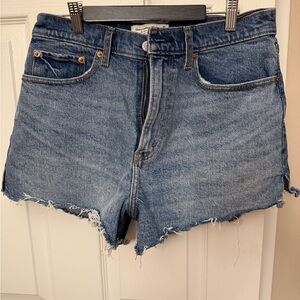 Abercrombie & Fitch Blue Jean Shorts